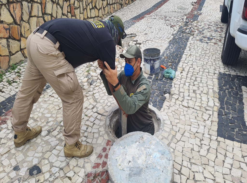 Operação “Praia Limpa” para combate à ligações clandestinas fiscaliza 44 imóveis em Ponta Negra