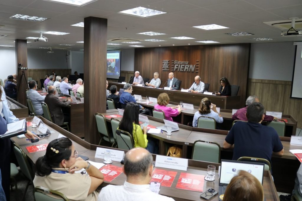 Modelo de licenciamento ambiental de Goiás é apresentado e debatido por diretoria da FIERN e convidados