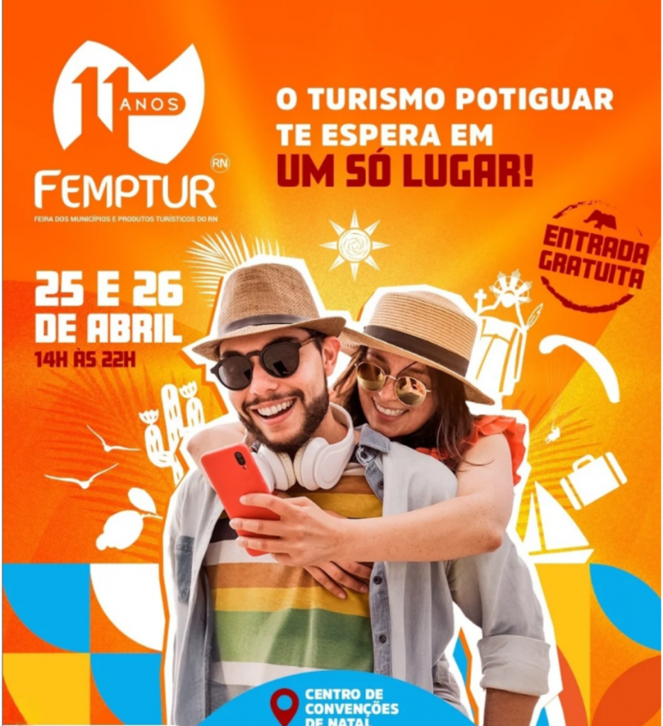 Começa nesta sexta-feira a 11ª Feira dos Municípios e Produtos Turísticos do RN, no Centro de Convenções de Natal