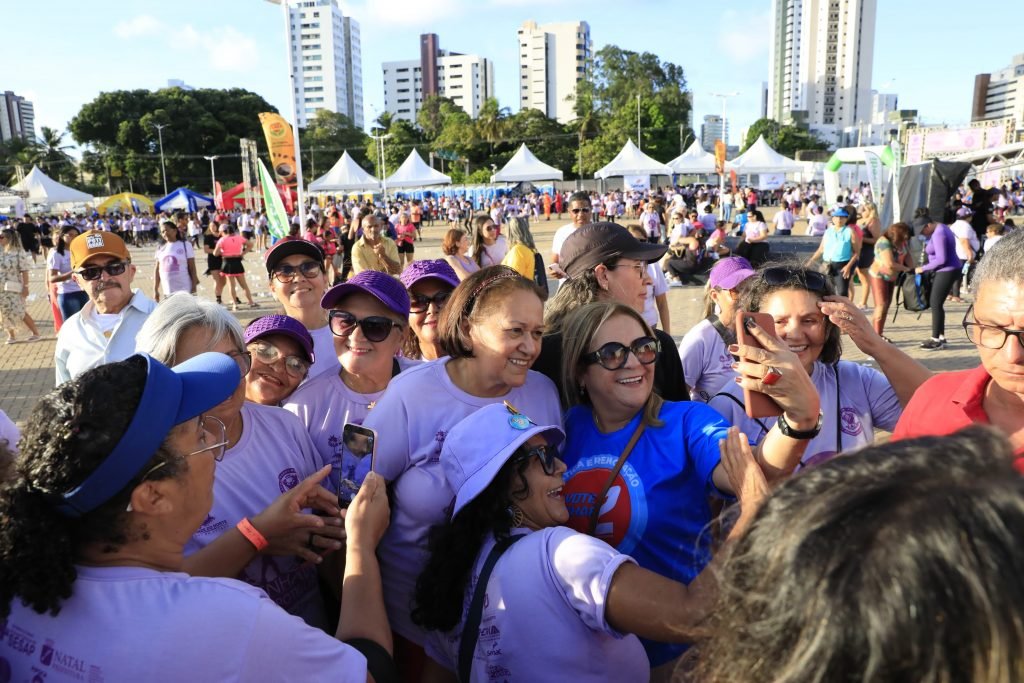 11ª Caminhada da Mãe Potiguar arrecada 14 toneladas de alimentos e reúne 10 mil participantes