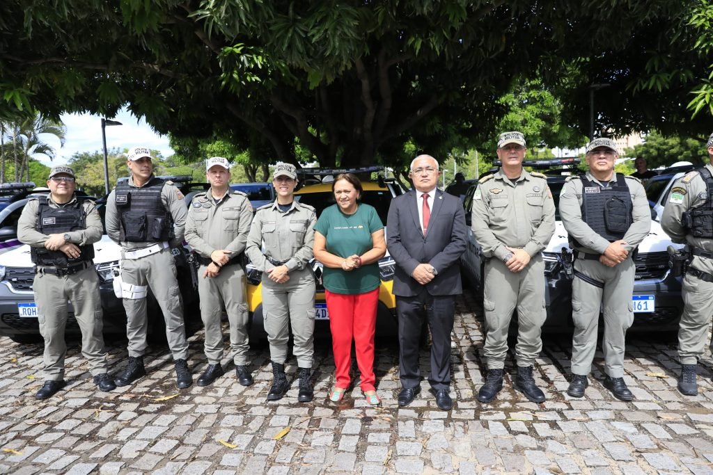 Novas viaturas são entregues à segurança pública potiguar