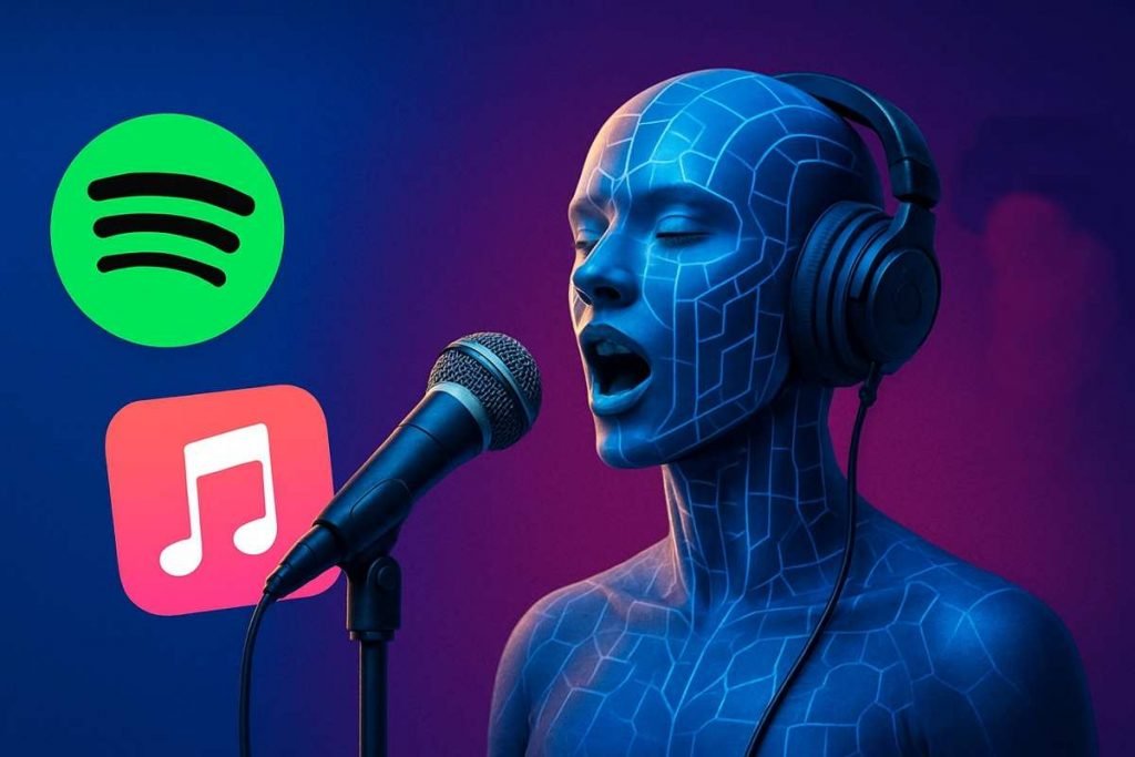 A IA pode substituir os cantores? Serviços de streaming estão sendo invadidos por música gerada por Inteligência Artificial