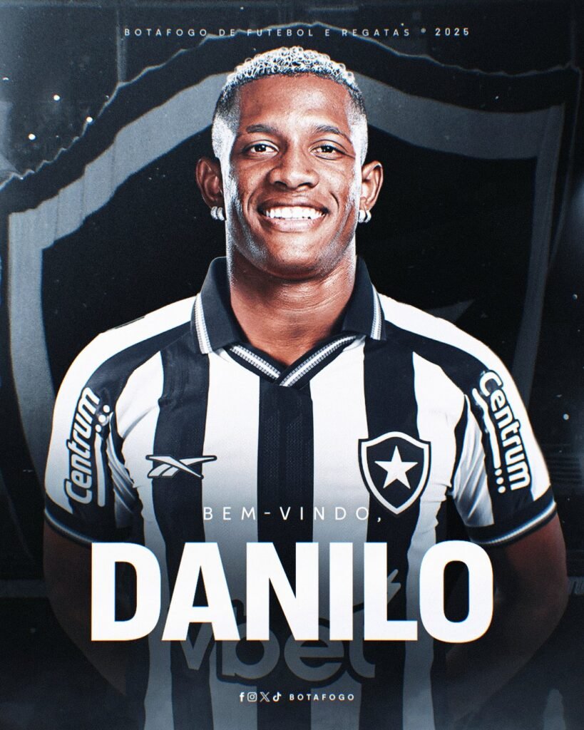 Ex-companheiro de Danilo no Palmeiras, Felipe Melo recorda início de trajetória e exalta contratação do Botafogo: ‘Jogador que faz diferença’