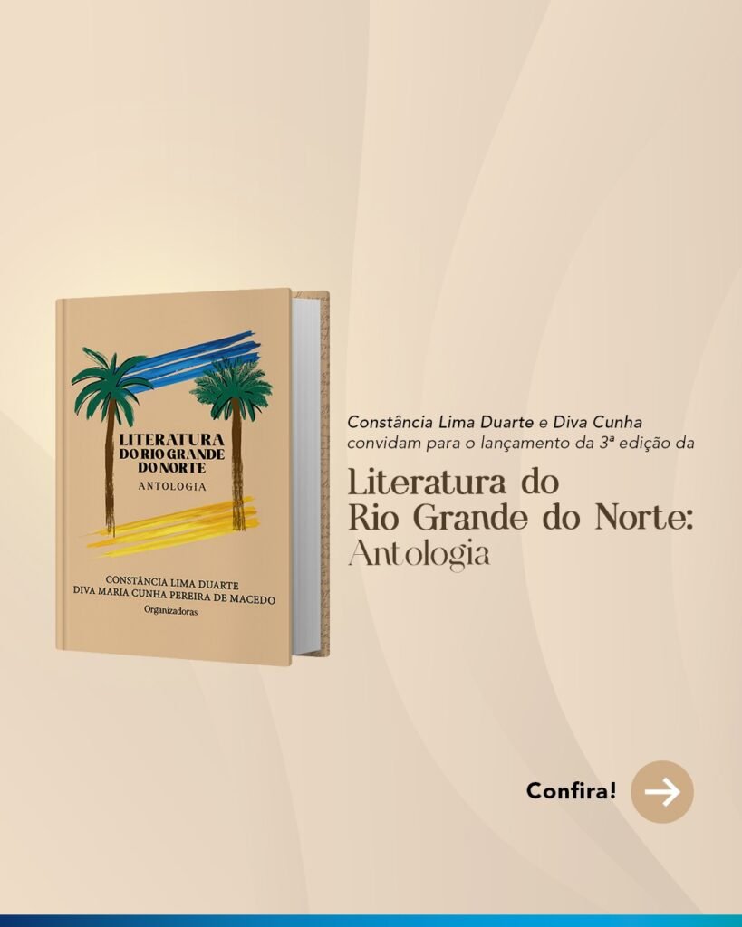 Revista e ampliada, nova edição da Antologia da Literatura do RN será lançada nesta quinta-feira (14)