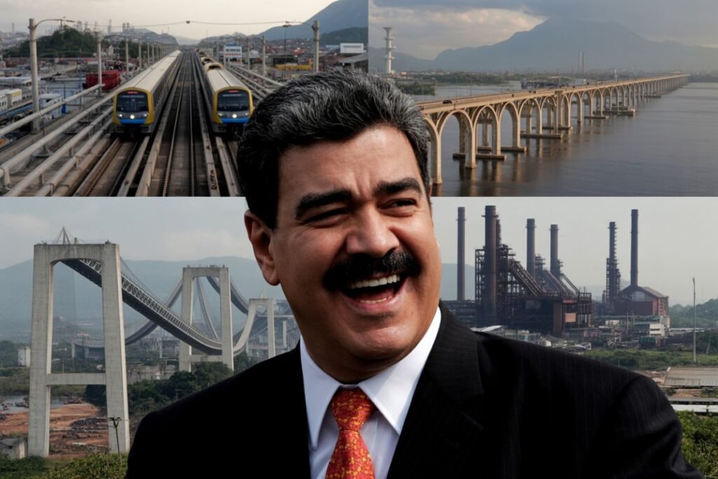 Obras financiadas pelo BNDES na Venezuela, metrôs, ponte e usina, somam R$ 8 bilhões e permanecem sem qualquer pagamento