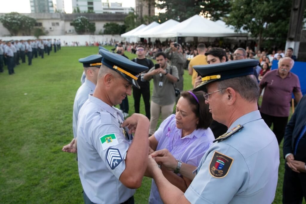 Governadora Fátima Bezerra participa da formatura de 668 sargentos da PM