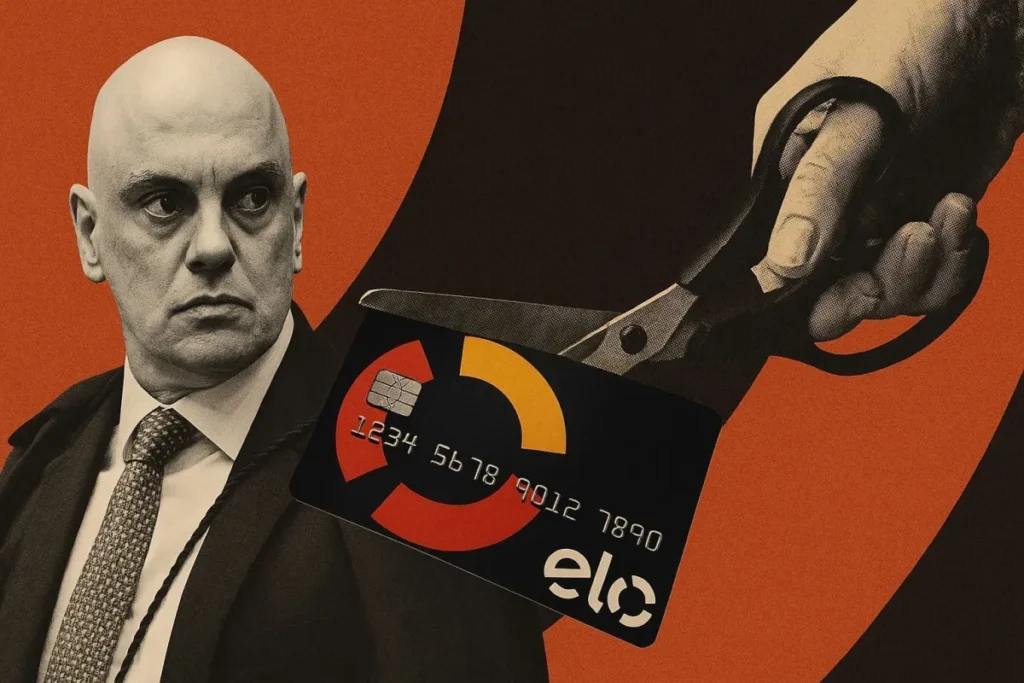 Cartão 100% brasileiro também tem regulamento que barra Moraes por sanção