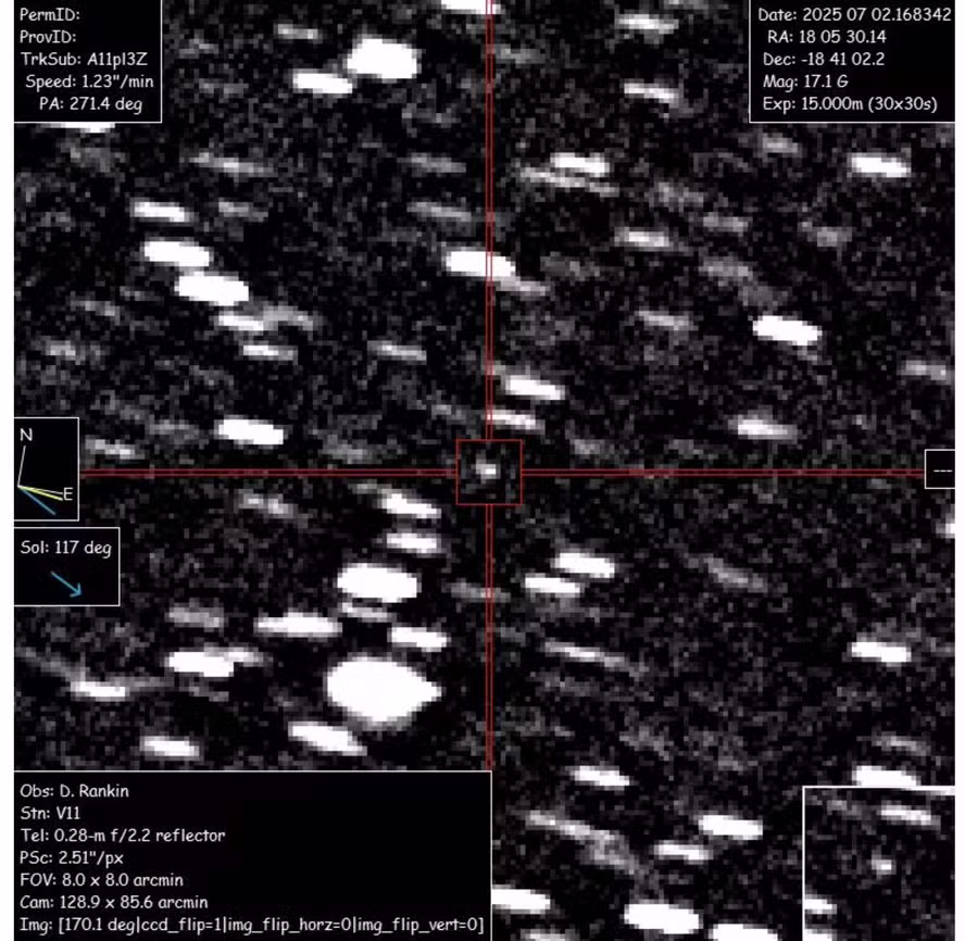 ‘Inteligência extraterrestre’: astrônomo de Harvard propõe missão para interceptar objeto interestelar que ele suspeita ser sonda alien