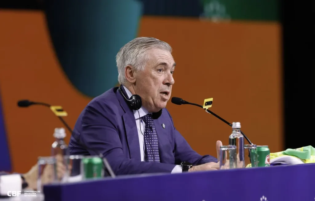 Ancelotti é o técnico de seleções mais bem pago do mundo; veja top 10 e valores