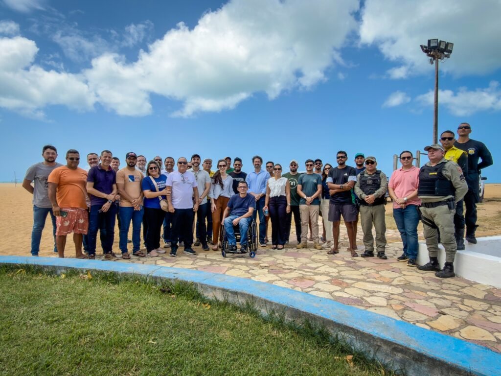 Justiça Federal inspeciona orla de São Miguel do Gostoso no processo sobre fechamento dos acessos de veículos