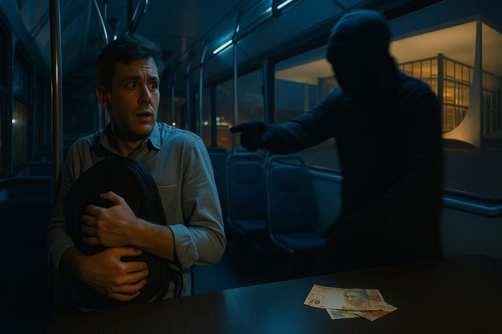 Passageiro assaltado em ônibus ou metrô pode receber de R$ 5 a 15 mil: decisão judicial reconhece falha de segurança da concessionária