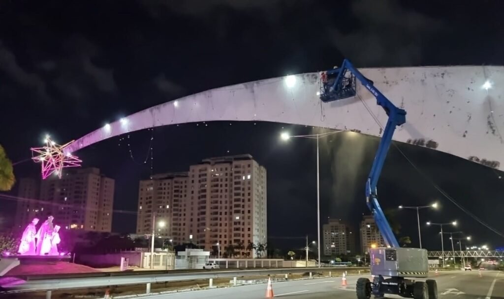 Prefeitura realiza recuperação estrutural do Pórtico dos Reis Magos