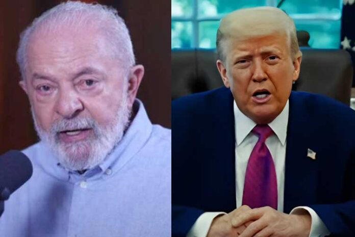Química entre Lula e Trump chega ao fim e presidente detona: “Não ouse falar grosso com o Brasil”