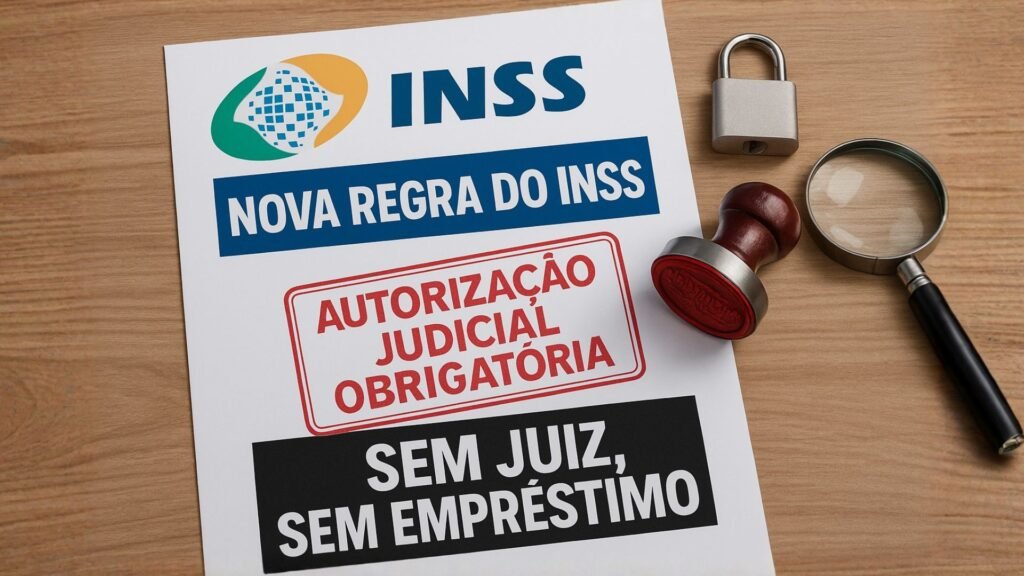 Nova lei do INSS exige ordem judicial para empréstimo consignado, trava crédito em nome de incapazes e obriga bancos a recusar propostas mesmo com documentos legais