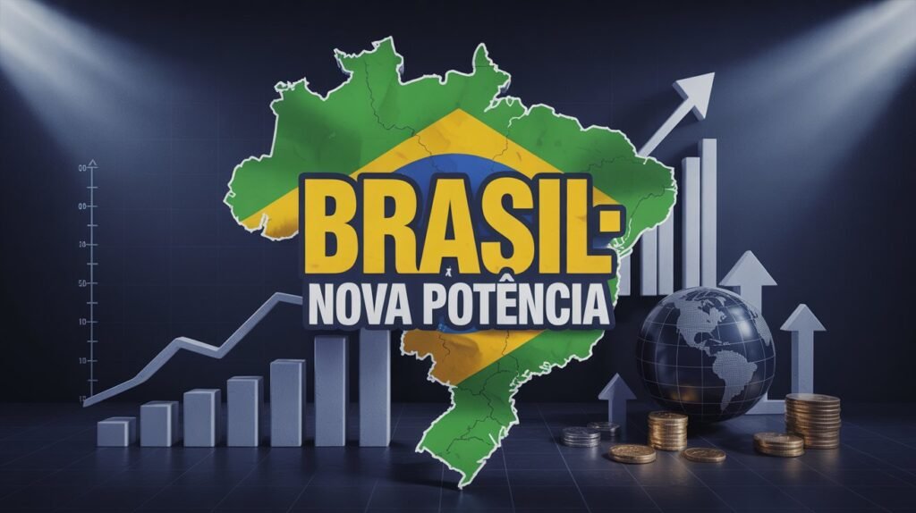 Brasil dará salto na economia e será uma potência mundial, diz FMI: PIB deve crescer mais que o dos EUA, Japão e Reino Unido em 2025