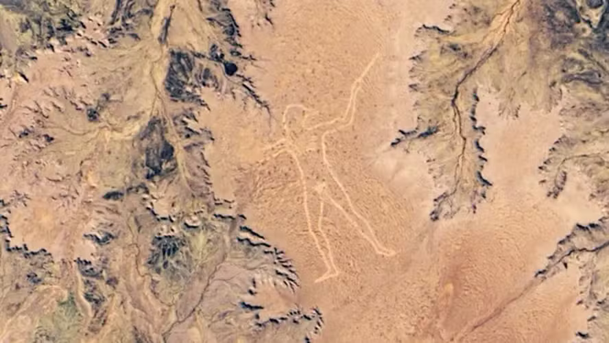 Deserto na Austrália tem desenho humano de 3,5 km – e ninguém sabe como ele surgiu
