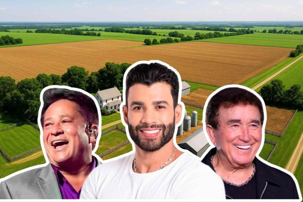 Quem são os famosos com mais hectares no Brasil: do império rural de Gustavo Lima ao domínio absoluto de Ratinho