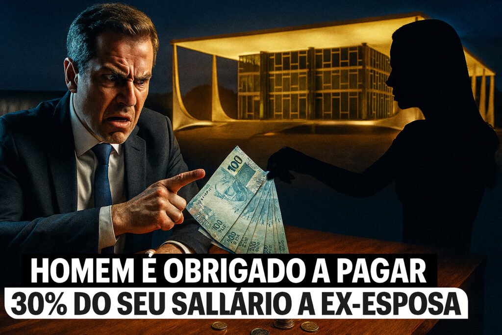 Justiça decide que homem deve repassar 30% do salário à ex-esposa que abandonou a carreira para se dedicar ao lar e criou desequilíbrio patrimonial