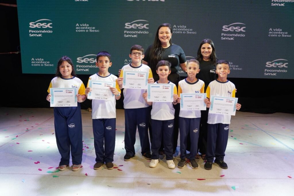 Sesc RN conquista 117 medalhas na OBMEP e tem aluno destaque nacional na Maratona TECH