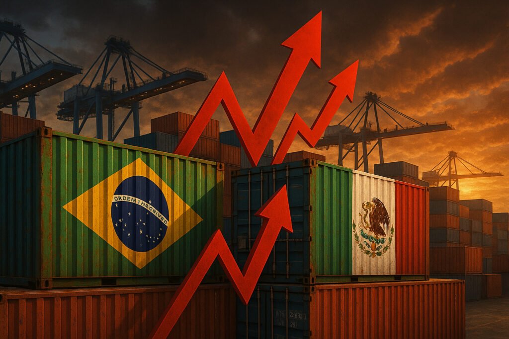 México dispara tarifaço histórico contra 1.463 produtos, ameaça US$ 7,1 bilhões do Brasil e acende alerta máximo em setores estratégicos da economia