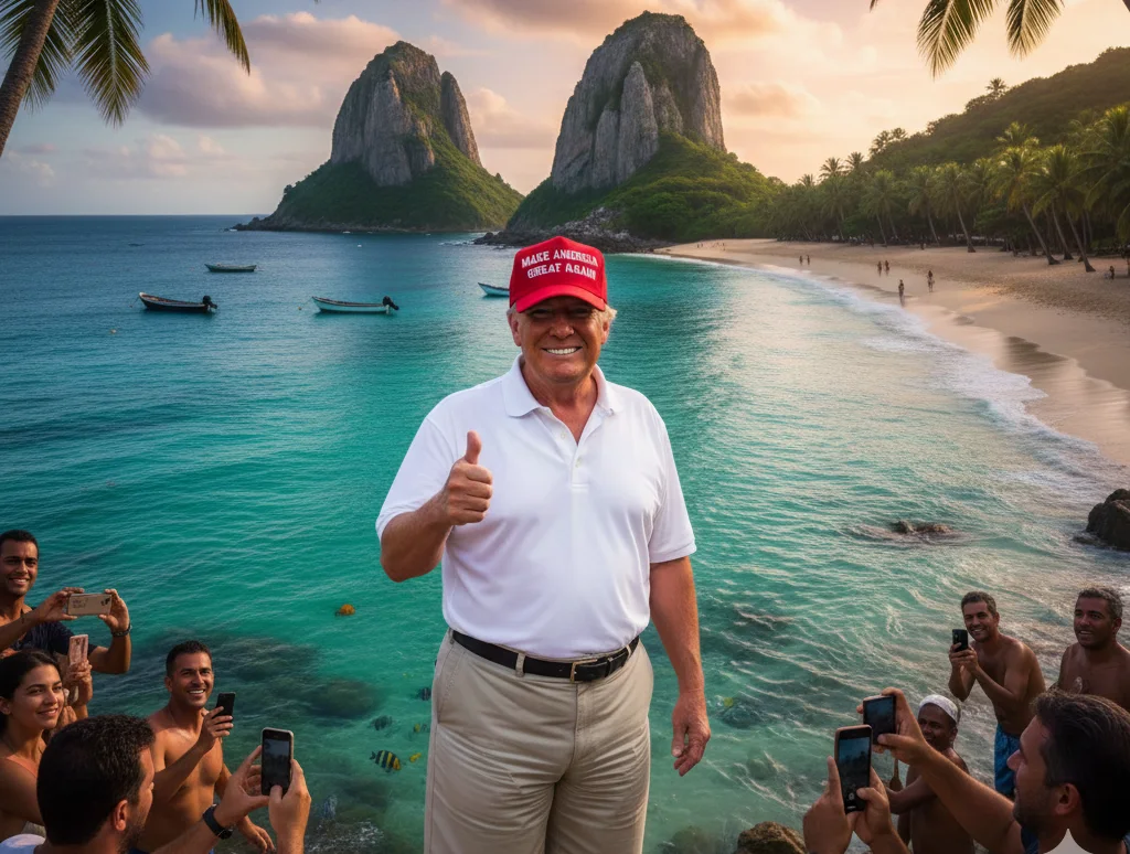 Trump está de olho em Fernando de Noronha? entenda