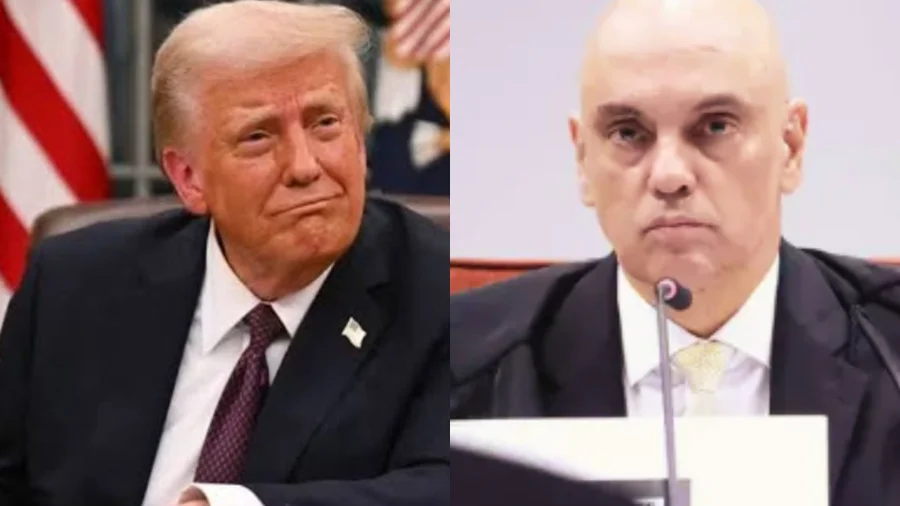 Em ação nos EUA, empresa de Trump associa Moraes ao escândalo Master