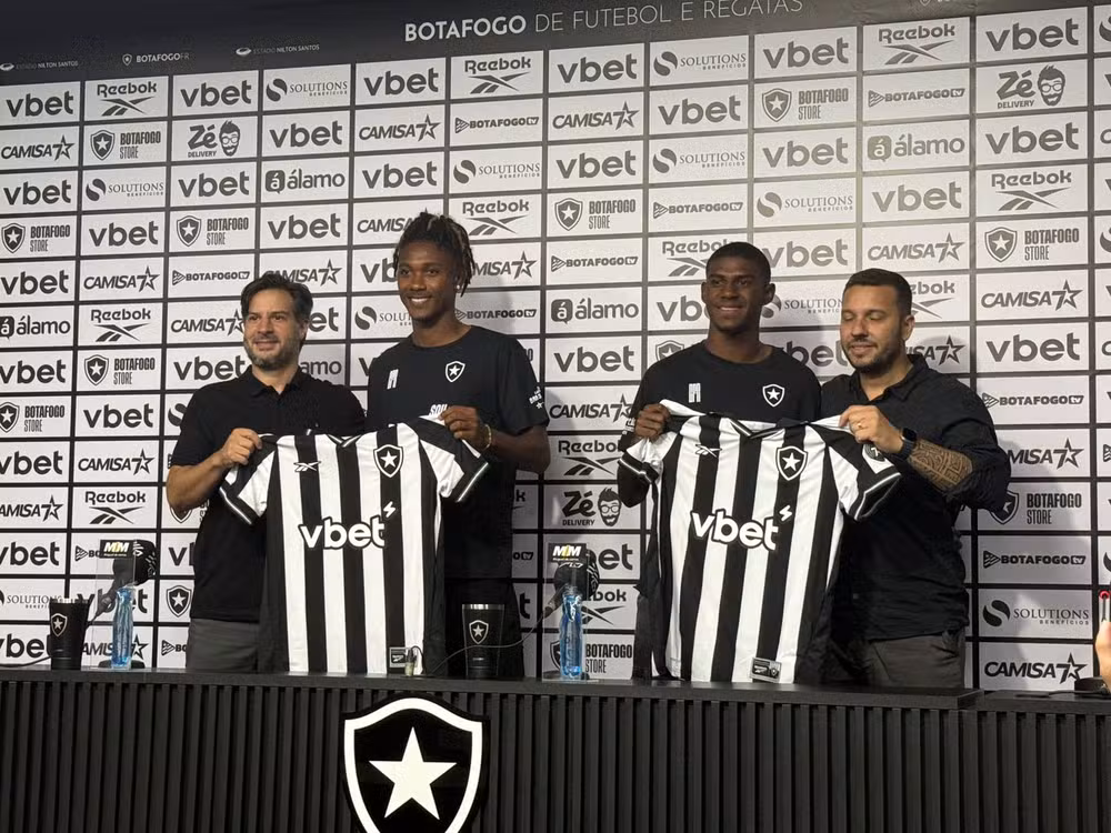Botafogo apresenta Wallace Davi e Ythallo, inscritos para estrear contra o Fluminense