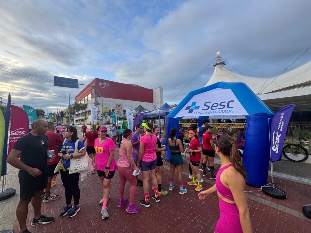 Sesc RN participa de treinão no final de semana levando condições especiais para inscrições na Corrida