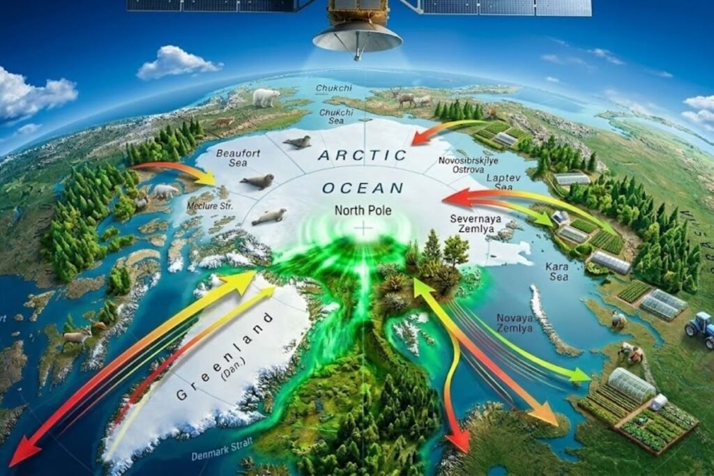 Novo estudo com imagens de satélite mostra a vegetação do planeta se deslocando para o norte em ritmo acelerado, indicando mudanças climáticas em ação e possíveis impactos diretos na agricultura e no equilíbrio dos ecossistemas globais