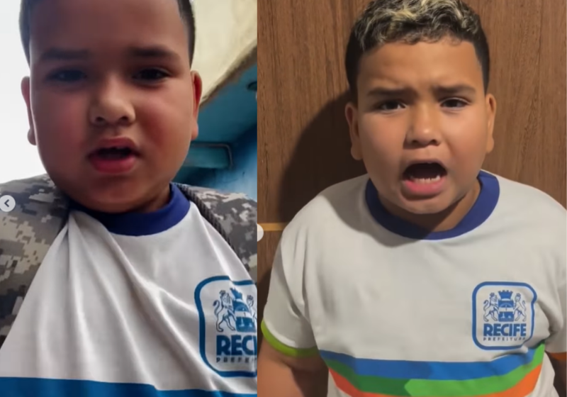 Menino puxa a orelha de prefeito por causa de merenda fraca e ensina um cardápio bom para alunos; vídeo