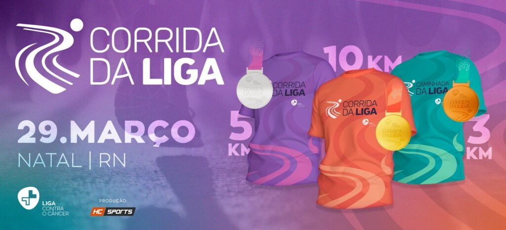 Liga Contra o Câncer abre segundo lote de inscrições para Corrida da Liga