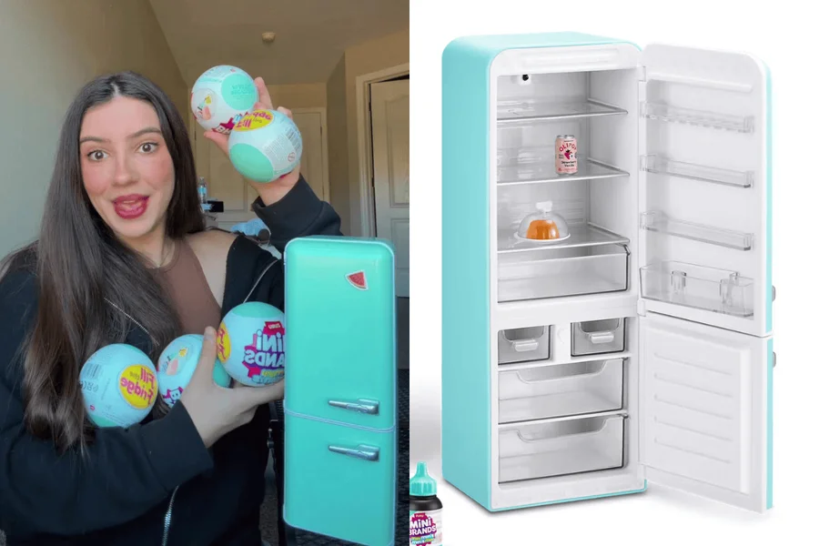 Geladeira em miniatura viraliza e revela nova moda entre adultos