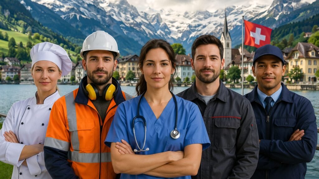 Escassez de mão de obra: Suíça está ‘desesperada’ para conseguir 40 mil trabalhadores e brasileiros que estão nesta condição podem se candidatar