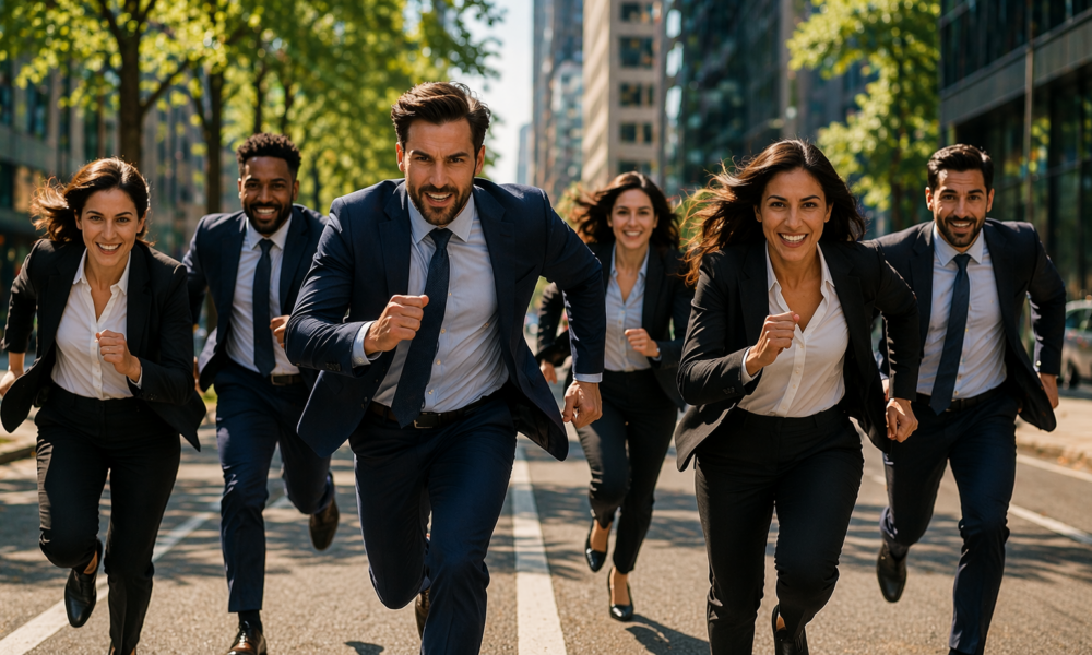 Parece mentira, mas empresa paga bônus para funcionários que correm até 100 km por mês