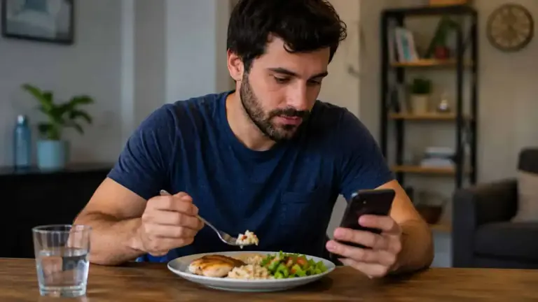 Comer enquanto usa o celular: o que a psicologia diz sobre isso?