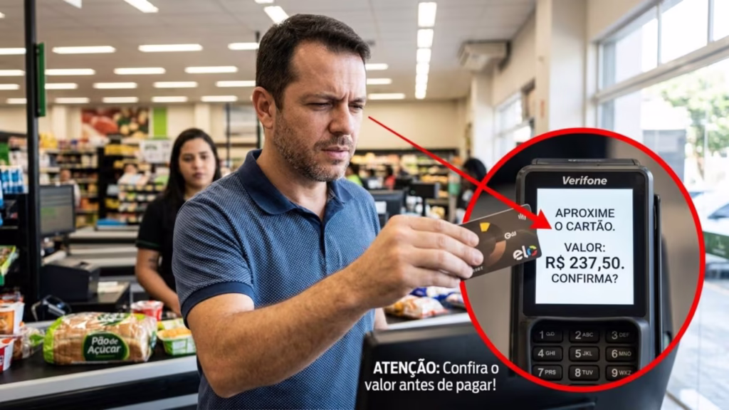 Comunicado importante para brasileiros que usam cartão por aproximação