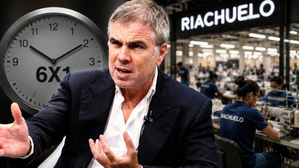 Enquanto 14,8 milhões de trabalhadores esperam o fim da escala 6×1, Flávio Rocha, dono da Riachuelo, afirma que os custos do varejo vão subir até 20%, diz que as empresas vão repassar tudo ao preço ou demitir em massa e chama o debate de ‘populismo’ em ano eleitoral