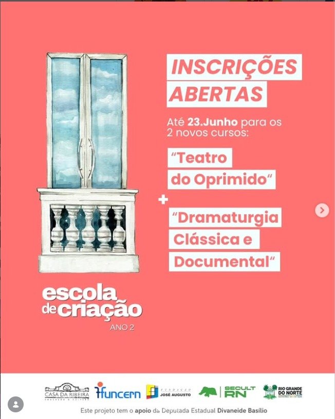 Casa da Ribeira abre inscrições para novos cursos gratuitos da Escola de Criação