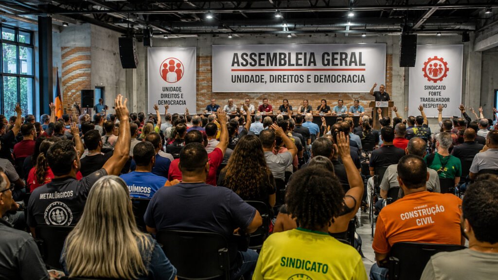 Sindicatos voltam a crescer no Brasil após mais de uma década, mas enfrentam desafio urgente para reconquistar trabalhadores digitais e manter relevância