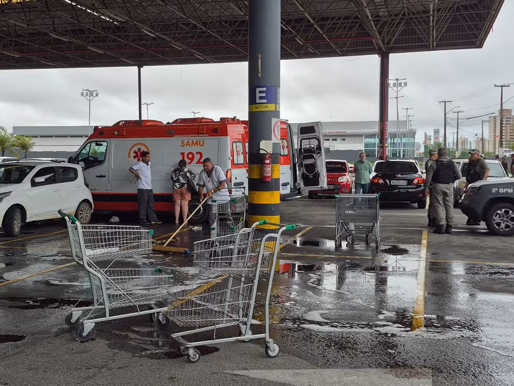 Polícia investiga se dívida pode ter motivado assassinato de universitário no estacionamento de hipermercado em Natal