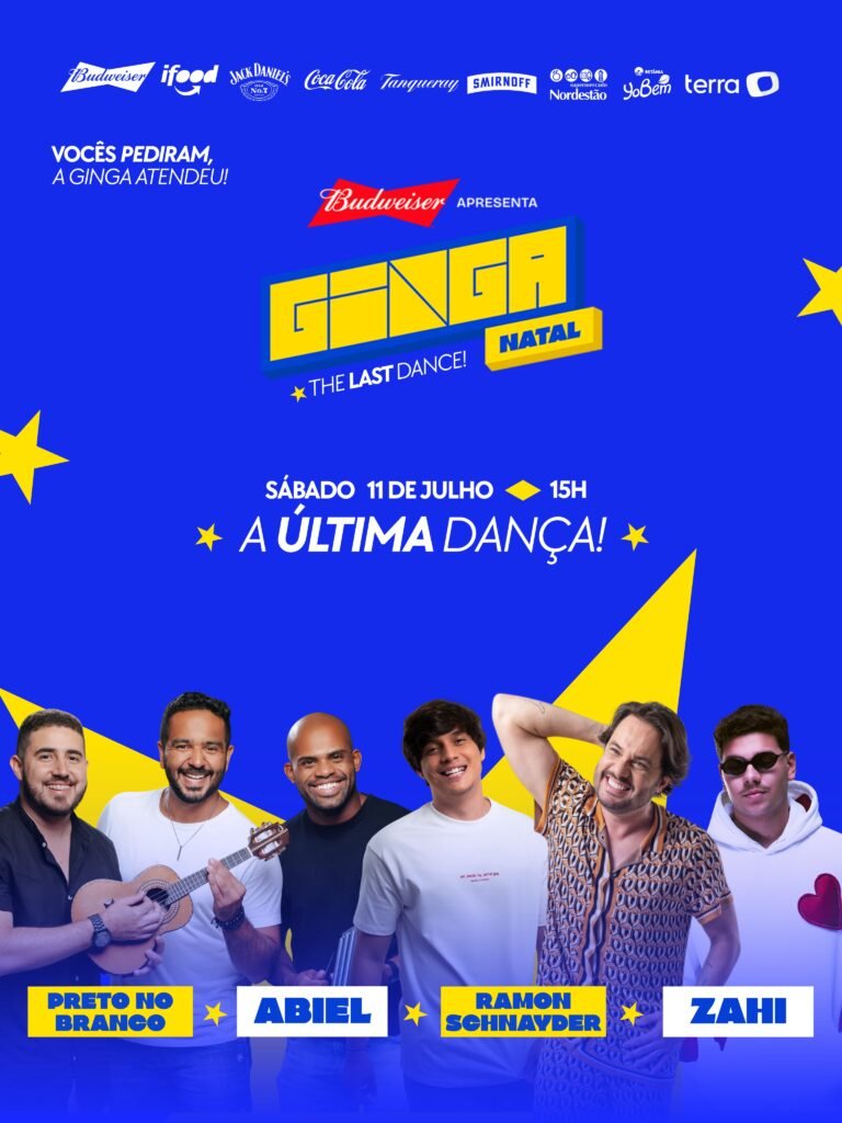 GINGA Natal promove “A Última Dança” neste sábado com shows e experiência completa no Rooftop Dunas