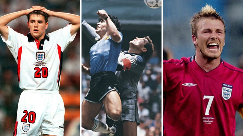Malvinas, ‘mão de Deus’ de Maradona, e Beckham: a rivalidade histórica entre Argentina e Inglaterra