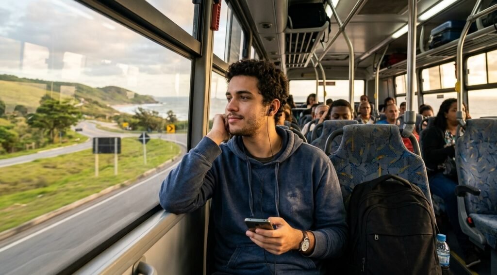 Uma pessoa me contou esse segredo e agora eu consigo viajar de graça pelo Brasil