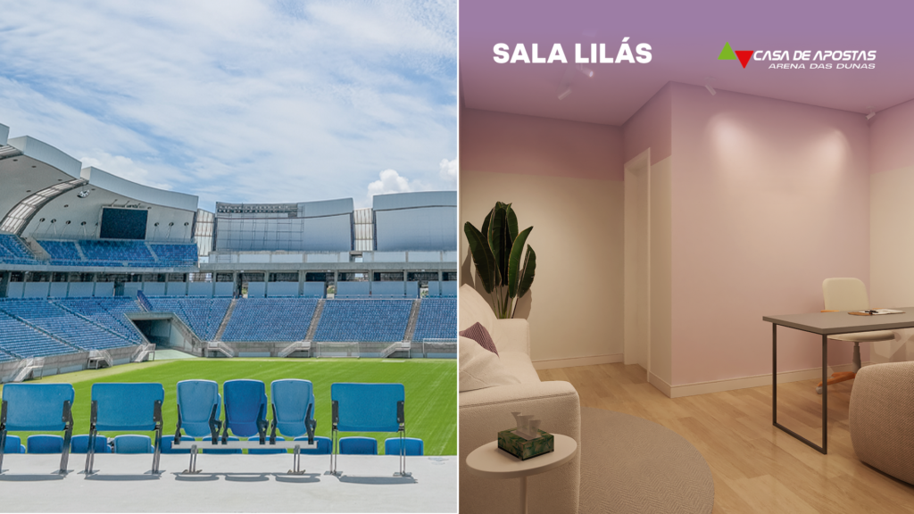 Arena inaugura Sala Lilás neste domingo (16) para acolhimento e proteção de mulheres