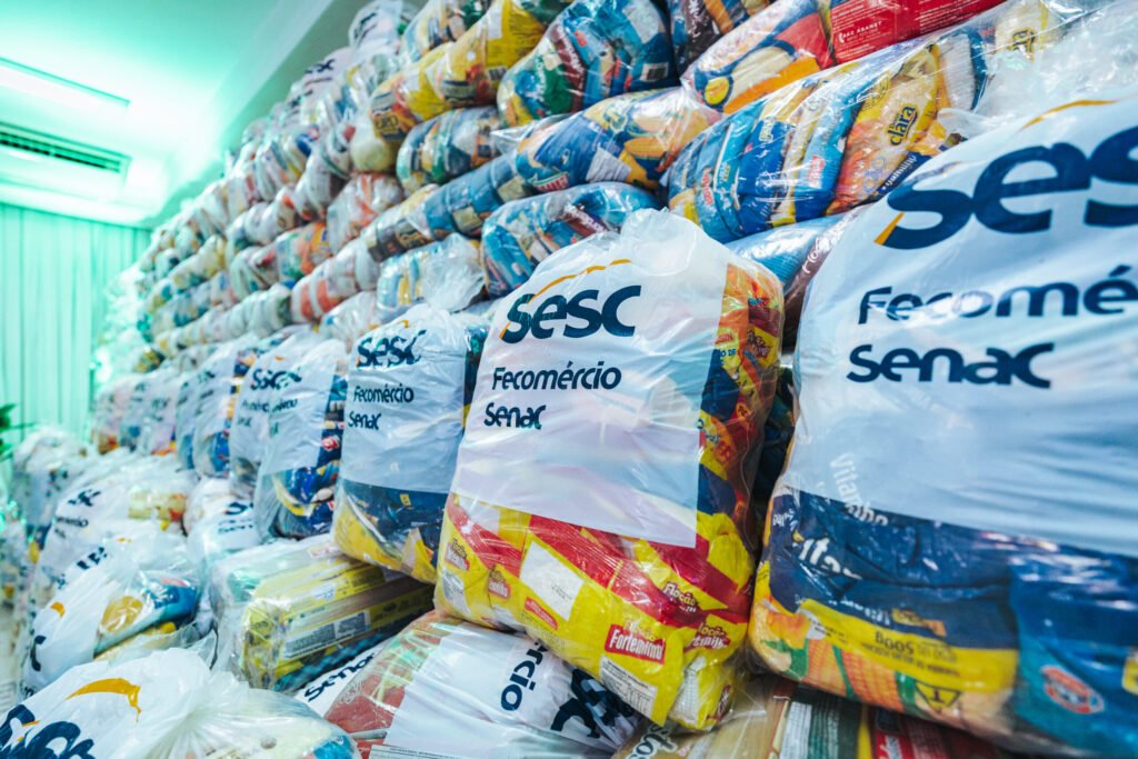Sesc Mesa Brasil entrega mais de 22 toneladas de alimentos a 41 instituições no RN
