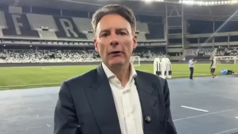 Gabriel de Alba põe Botafogo como ‘projeto de transição vencedora da vida’ e diz: ‘Queremos fazer o melhor time das Américas’