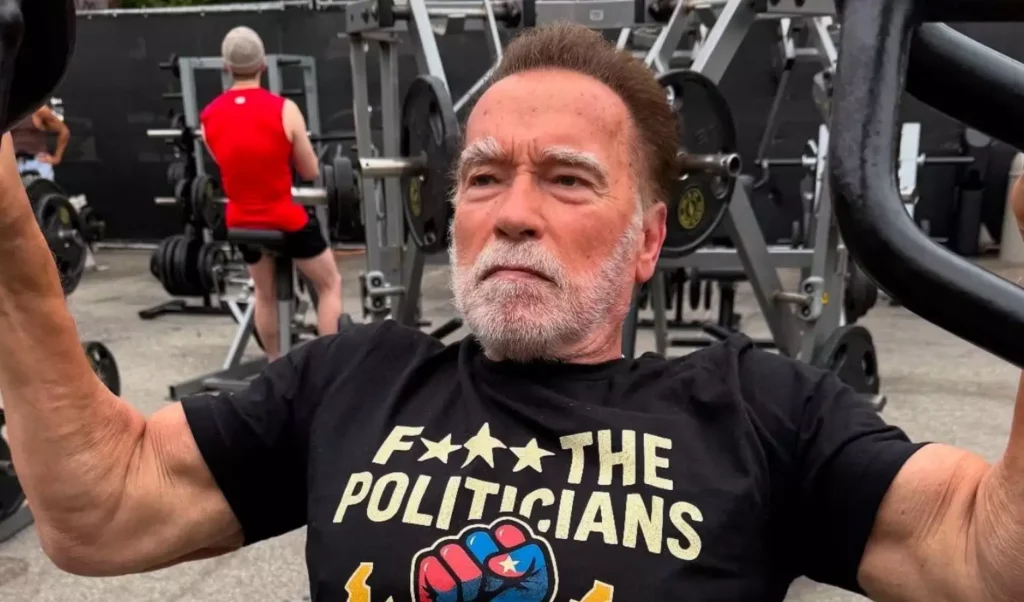 Arnold Schwarzenegger, 79 anos: ‘Adoro comer iogurte com granola no café da manhã, mas também tenho outras receitas, como lentilhas com cereais e legumes’