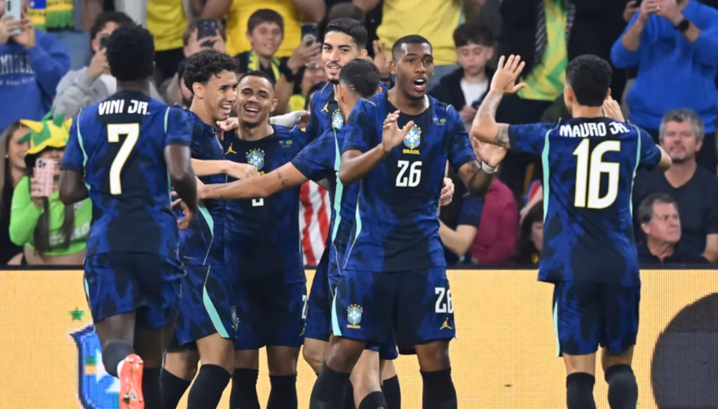 Brasil melhora e vence bem a Austrália em segundo amistoso