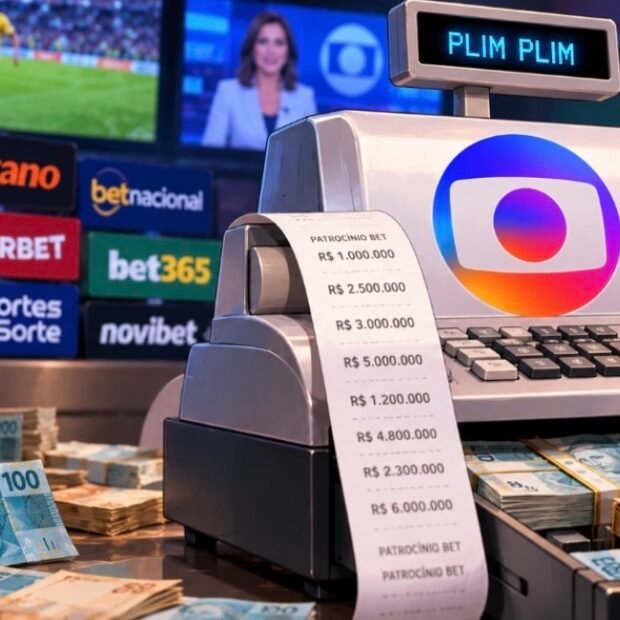Bets deram à Globo em três meses mais que o governo federal em um ano de publicidade
