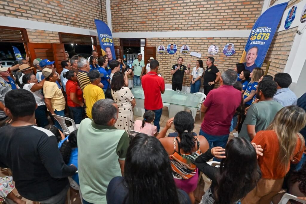 Em Ielmo Marinho, Ezequiel presta contas de ações na saúde, segurança e abastecimento
